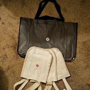 4 Lululemon Reusable Bags
